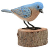 Blue Bird Forest Figurine