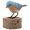 Blue Bird Forest Figurine