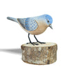 Blue Bird Forest Figurine