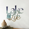 Lake Life Metal Wall Art