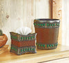 Tribal Turquoise Tissue Box