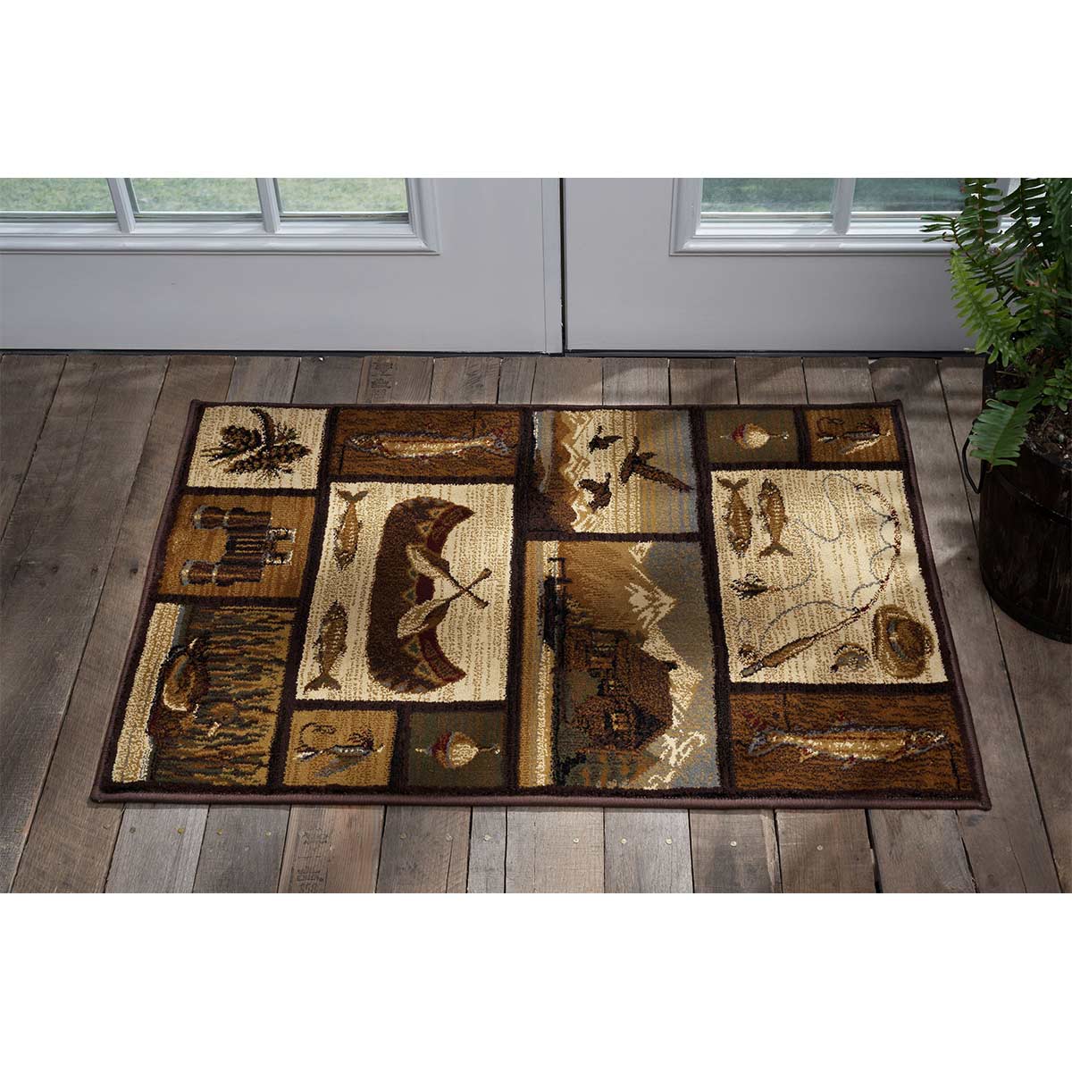 Wilderness Cabin Rug - 2 x 3 - OUT OF STOCK UNTIL 07/01/2026