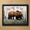 Cabin Home Personalized Framed Print