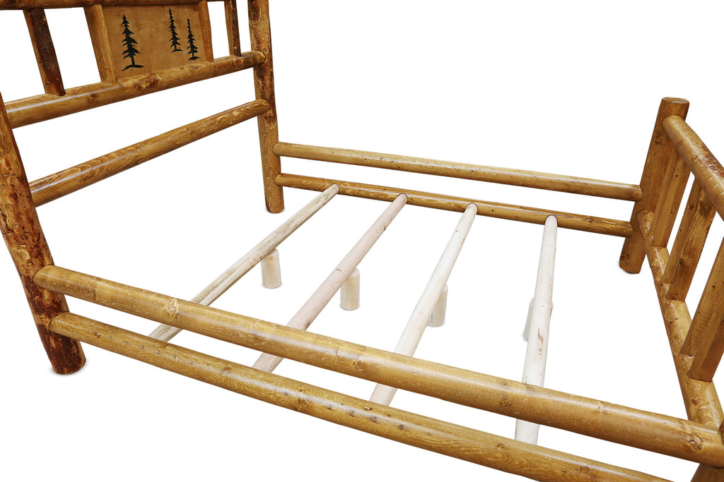 Rocky Mountain Log Bed - Twin