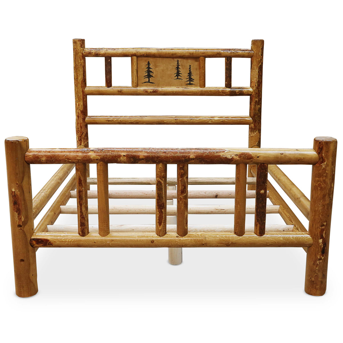 Rocky Mountain Log Bed - Twin