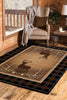 Antlers & Buck Rug