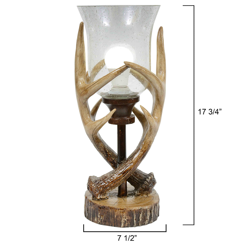 Antler Lodge Uplight Lamp