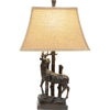 Bronze Deer Table Lamp