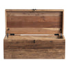 Rustic Wood Storage Chest