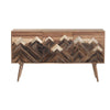 Chevronwood Mountain Three Door Sideboard - OUT OF STOCK UNTIL 07/08/2026