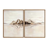 Elegant Mountain Range Wall Art - Set of 2 - OUT OF STOCK UNTIL 08/06/2026
