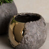 Golden Peak Ceramic Containers - Set of 2