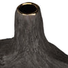 Golden Peak Ceramic Vases - Set of 2