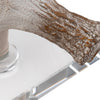 White Antler Table Lamp