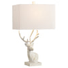 Deer Crest Crown Table Lamp