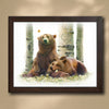 Bear Love Personalized Framed Print