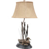 Duck with Reeds Table Lamp