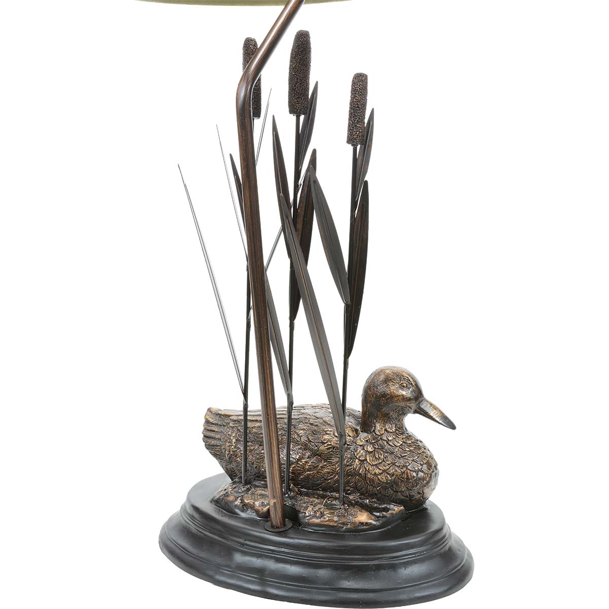 Duck with Reeds Table Lamp
