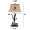 Duck with Reeds Table Lamp