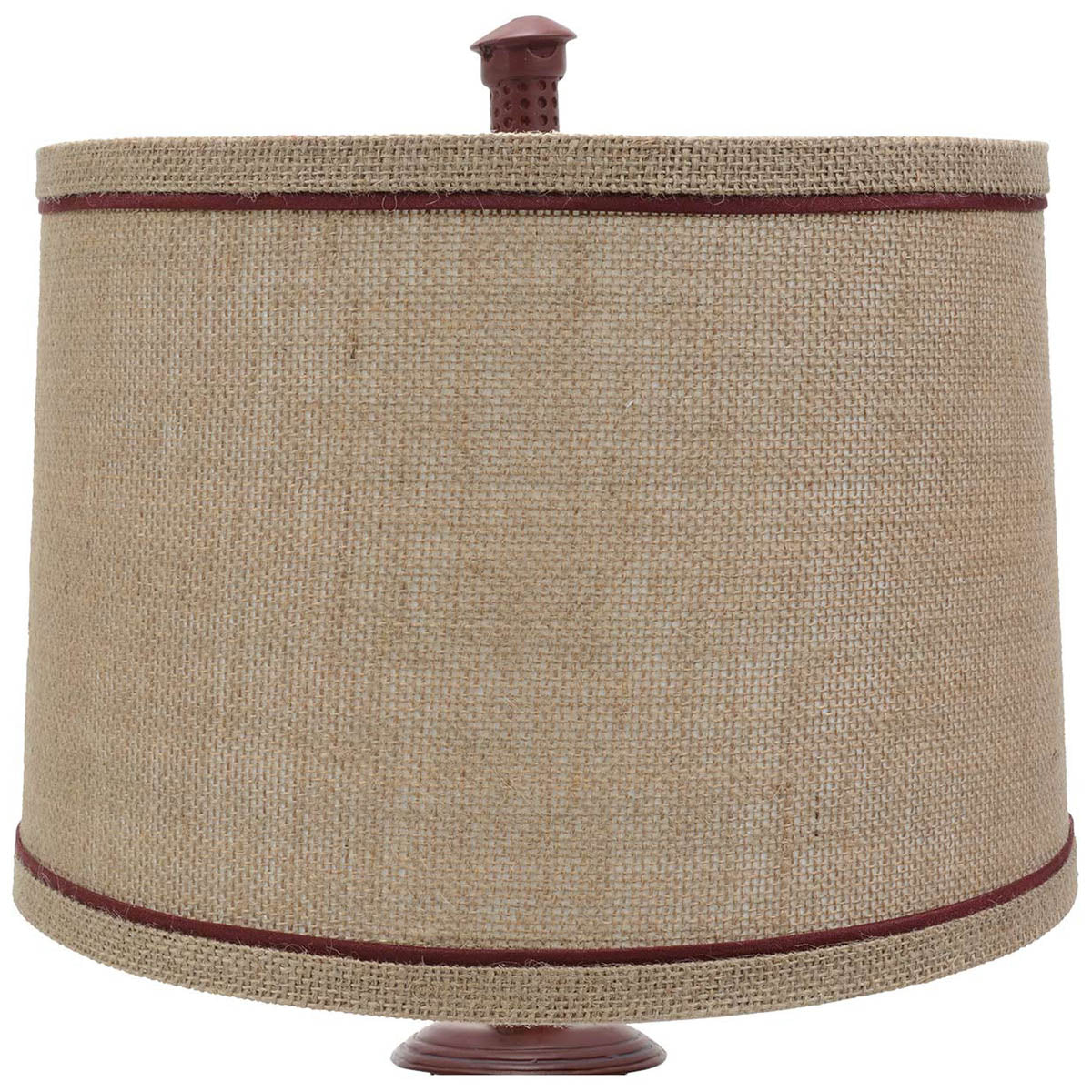 Vintage Red Lantern Table Lamp