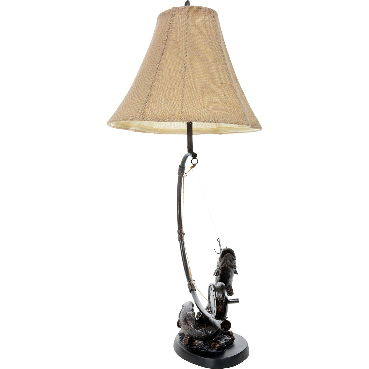 Fly Rod Trout Table Lamp