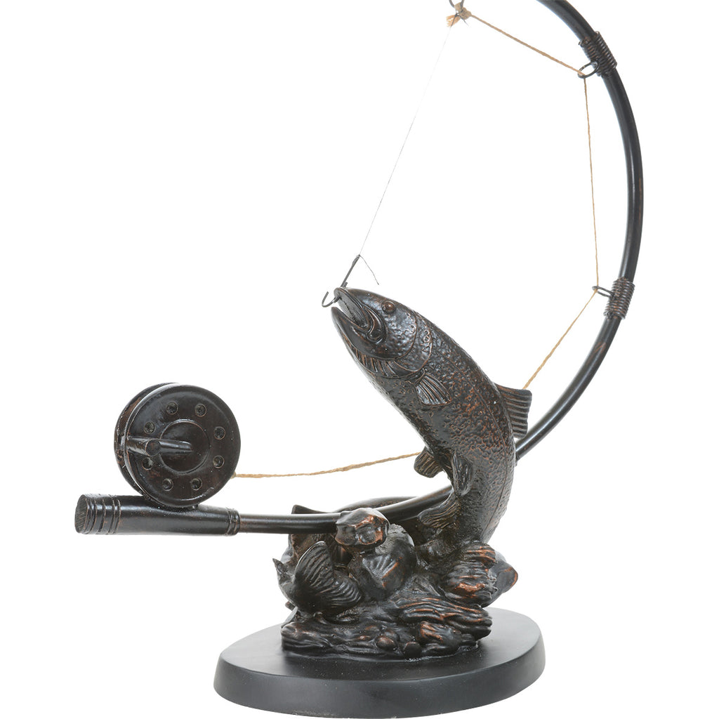 Fly Rod Trout Table Lamp
