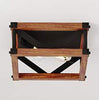 Lubbock Open Wood Cage Flush Mount Ceiling Light - OVERSTOCK