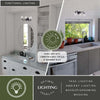 Four Leaf Vanity Light