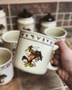 Bronco Buster Camp Mugs - Set of 4 - OUT OF STOCK UNTIL 06/10/2026