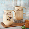 Branded Ceramic Pitcher