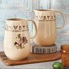 Brands & Bronco Ceramic Pitcher