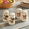 Boots & Saddle Salt & Pepper Shakers