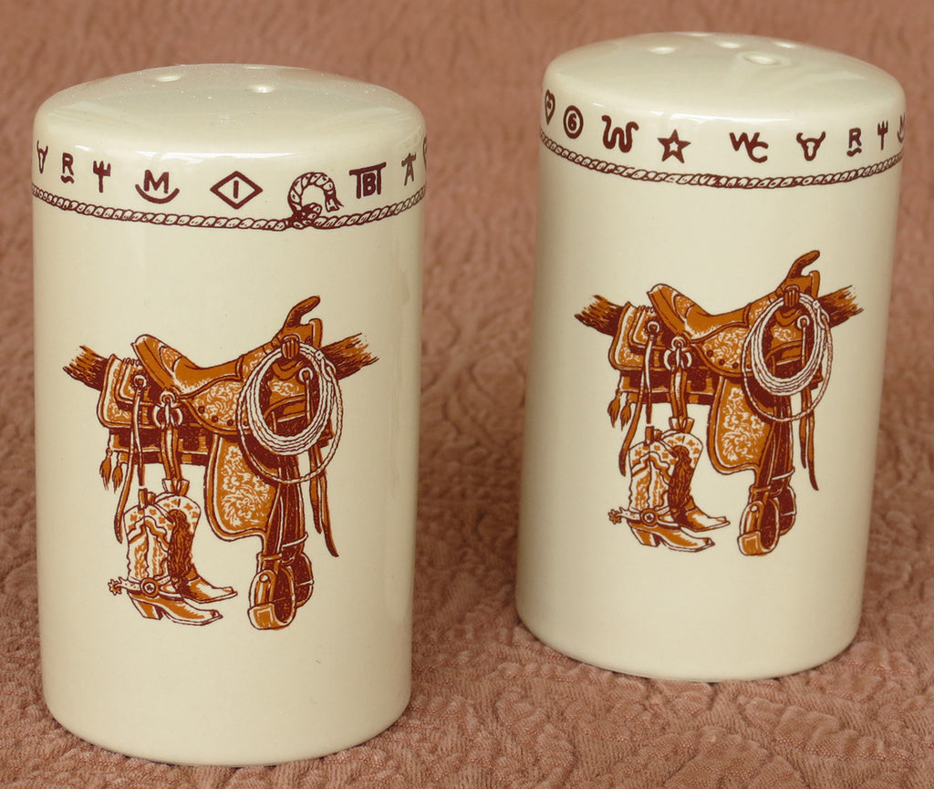 Boots & Saddle Salt & Pepper Shakers