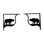Bear Shelf Brackets Pair