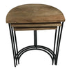 Riverside Half-Moon Nesting Tables - Set of 3