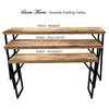 Santa Marta Folding Table - 60 x 32