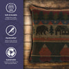 Cabin Bear Pillow 20 x 20