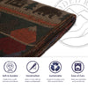Cabin Bear Stripes Throw