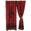 Wooded River Bear 5 Rod Pocket Drape