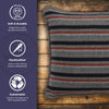 Nordic Alpine Stripe Pillow