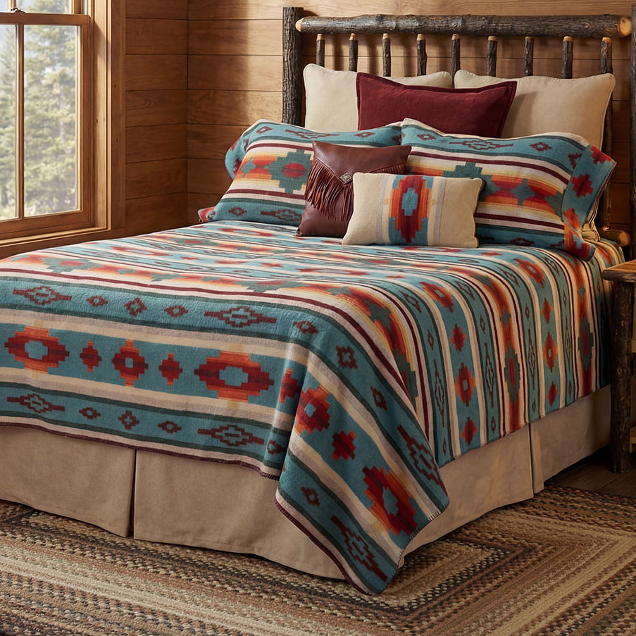 Crystal Creek III Bedspread - King