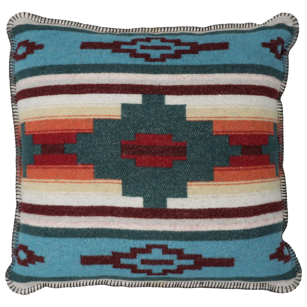 Crystal Creek III Square Pillow