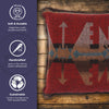 Yellowstone II Geometric Pillow