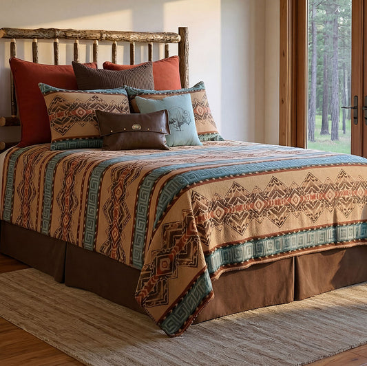 Bison Ridge III Value Bed Set - Cal King