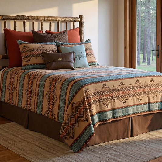 Bison Ridge III Value Bed Set - Queen