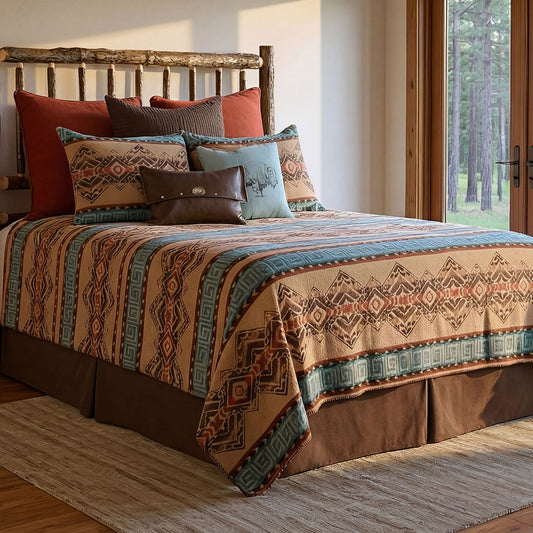 Bison Ridge III Value Bed Set - Super King
