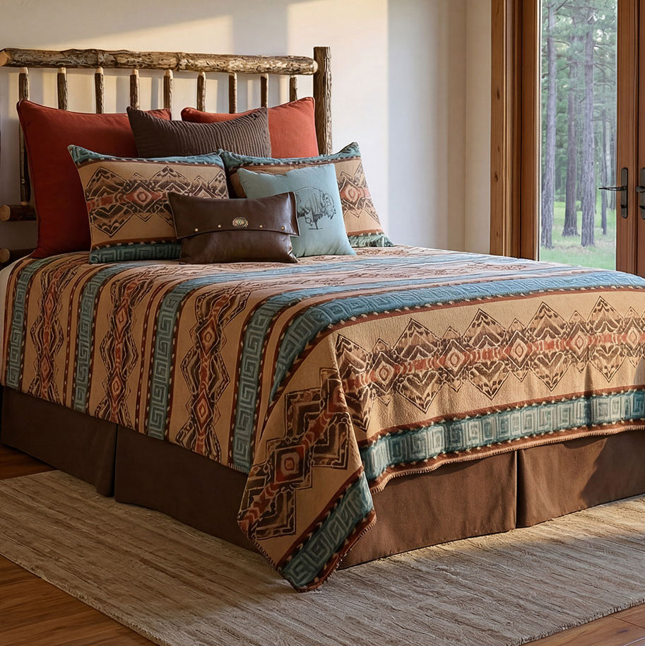 Bison Ridge III Bedspread - Super King