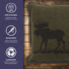 Moose 1 Scene Pillow