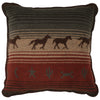 Mustang Canyon III Square Pillow