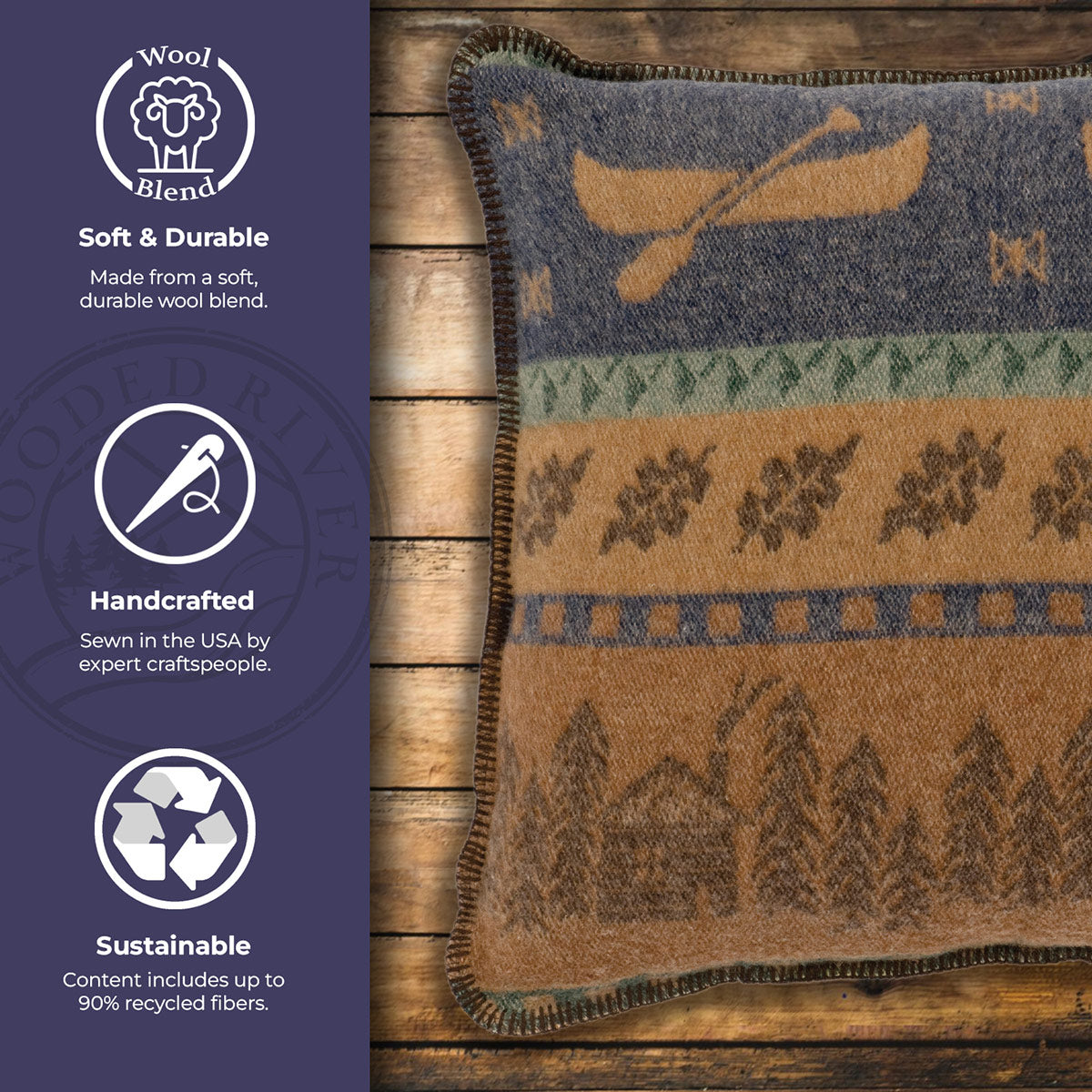 Lake Shore II Canoe Pillow